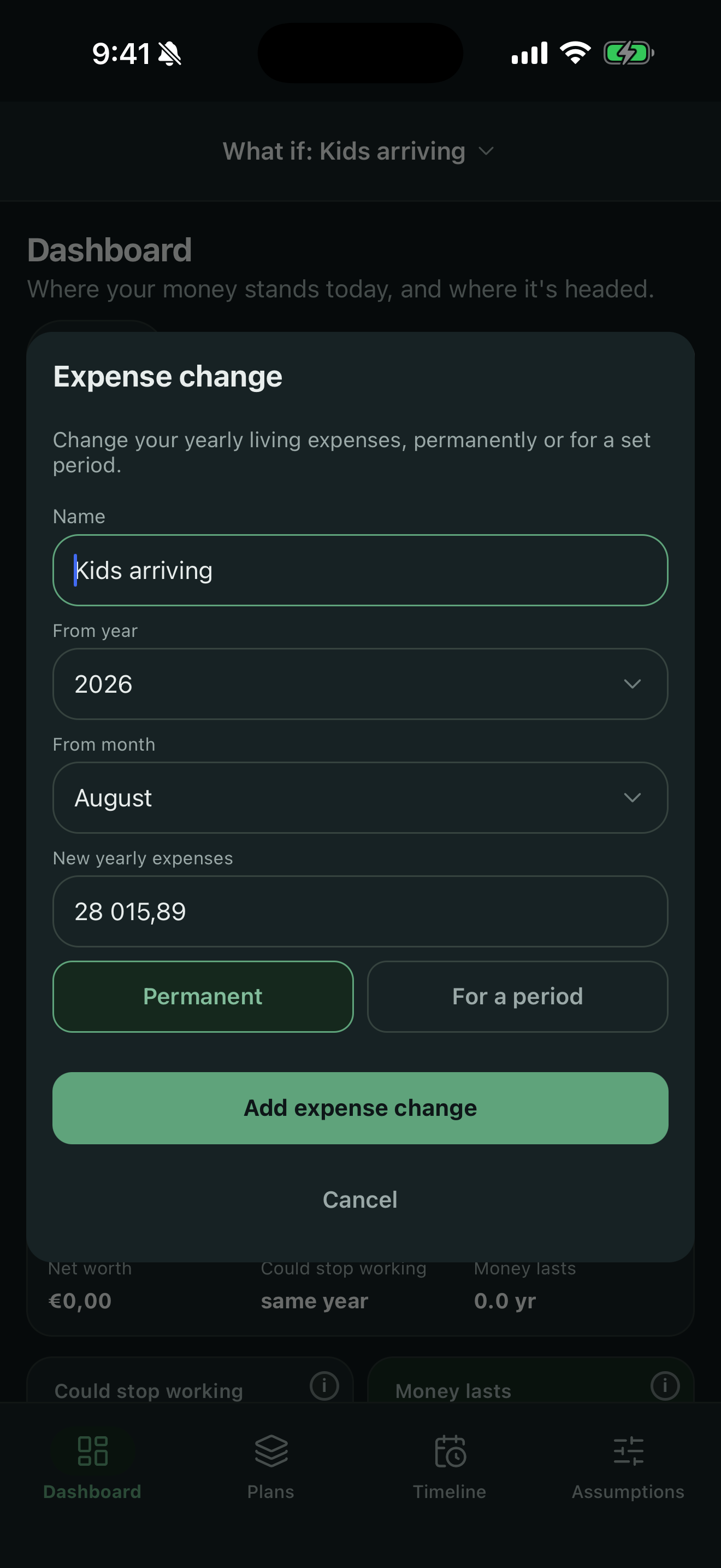 A child is on the way — can we afford it?